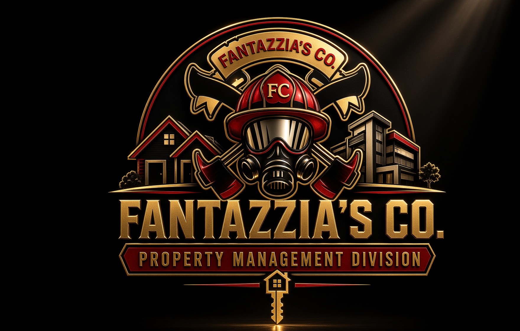 Fantazzia’s Co.. A firehouse in a beige category.